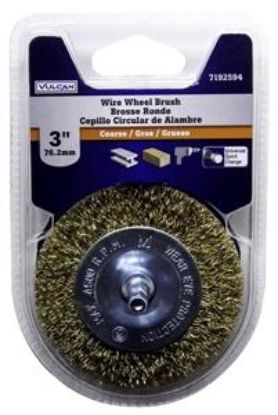 Picture of Wire-Brush Wheel 1/4"-shank 3" Course
