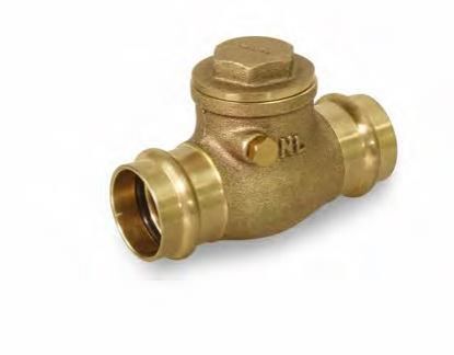 Picture of Check-Valve Swing Cast-brass 200-wog P X P 2"