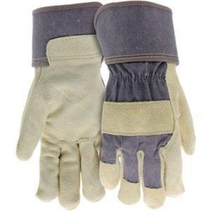 Picture of Work-glove Leather-palm Safety-cuff Women's Medium/large