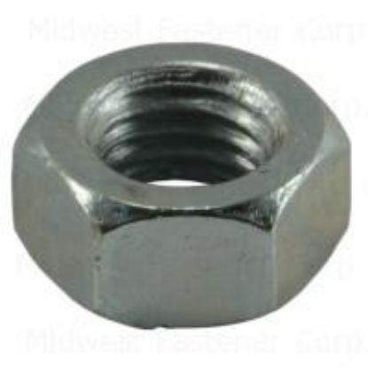 Picture of Hex-Nut Din 934-8 Mild-Steel 7-mm x 1.0 Pitch