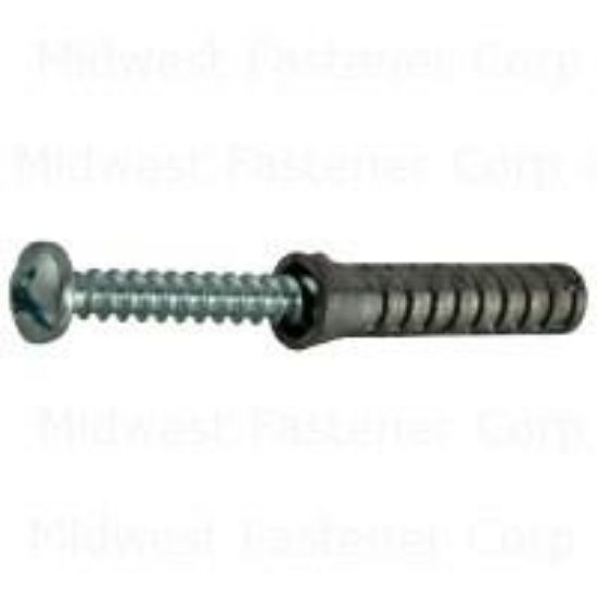 Picture of Lead Anchor With-Screws #10-14 x 1-1/2"