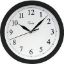 Picture of 10" Black Wall-clock