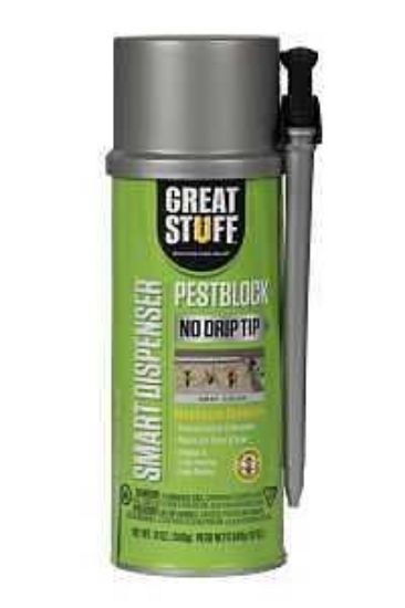 Picture of Sealant Expanding-foam Pest-block Indoor-outdoor Re-useable Gray