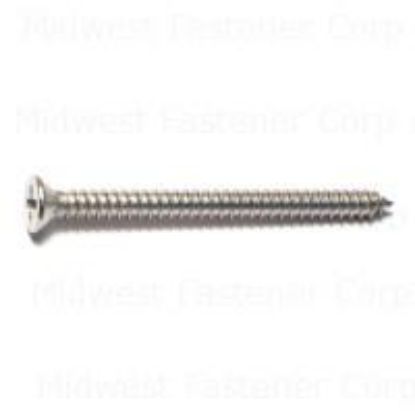 Picture of Sheetmetal-Screw Stainless-Steel #8 X 2 "