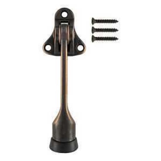 Picture of Door-stop Kick-down Zinc Oil-rubbed-bronze 4"