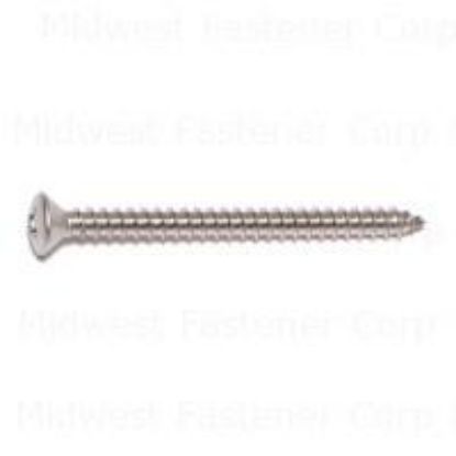 Picture of Sheetmetal-Screw Stainless-Steel #8 x 2"