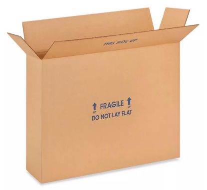 Picture of Corrugated-Box,38 x 8 x 26",Flat Panel TV Box