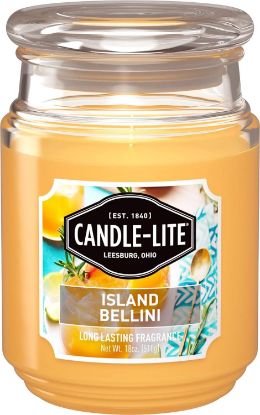 Picture of Jar-Candle Aromatherapy Candle Island Bellini Scented, 18 Oz