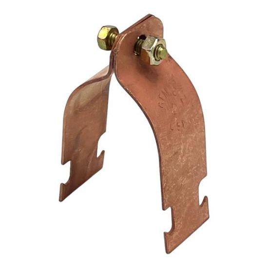 Picture of Pipe-hanger Strut-channel Copper-tube 1-1/2"