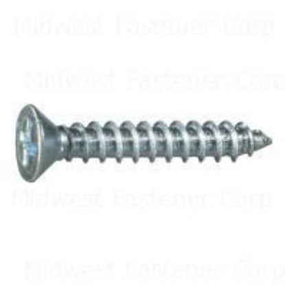 Picture of Sheetmetal-Screw Zinc-Plated #8 x 1"