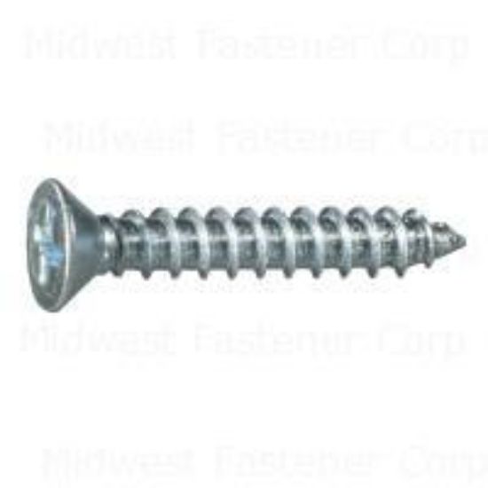 Picture of Sheetmetal-Screw Zinc-Plated #8 x 1"