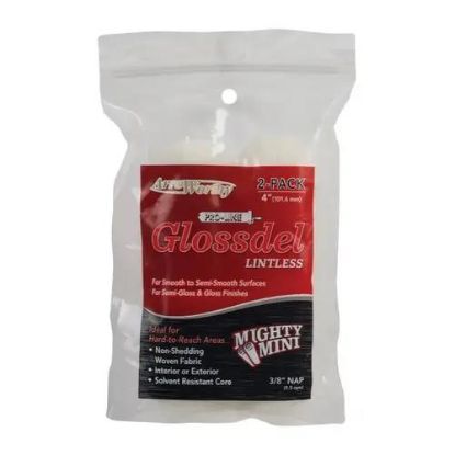 Picture of Roller-Cover Glossdel Lintless 3/8"x4" Nap 4pk