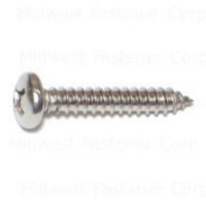 Picture of Sheetmetal-Screw Stainless-Steel Pan 1-1/4"