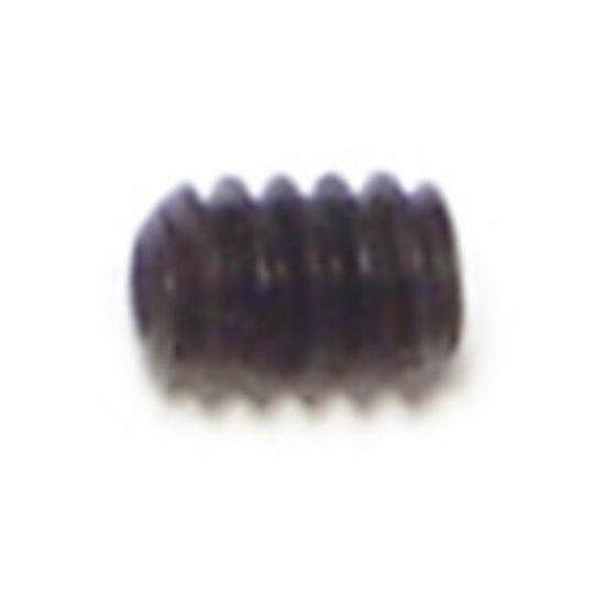 Picture of #6-32 x 3/16" Socket-Hex-Drive Set-Screw (Coarse) Black-Oxide-Finish