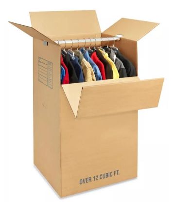 Picture of Corrugated-Box 24 x 20 x 46",Wardrobe 51 ECT