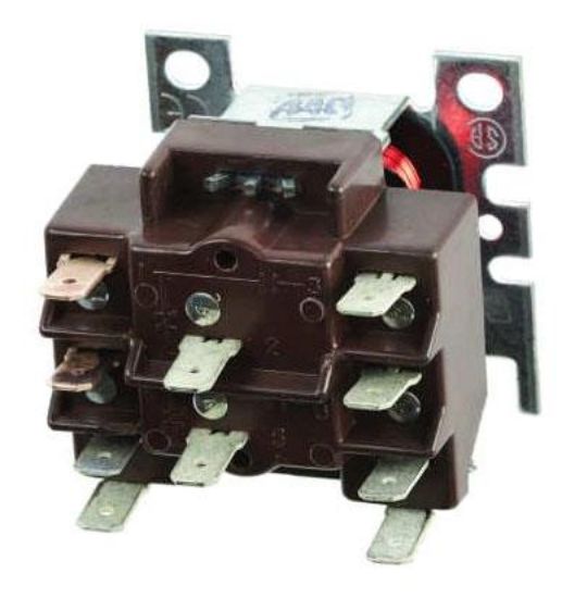 Picture of 24 Spdt Relay 24v Ac Coil Double Qc Coil