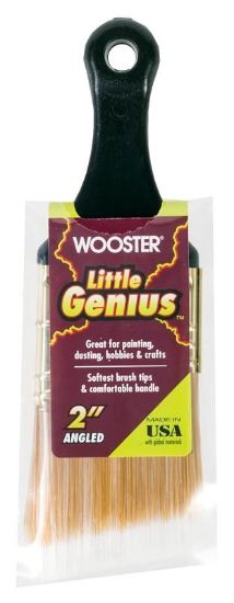 Picture of Wooster Q3222-2 Paint Brush, Dark Green, Plastic Handle