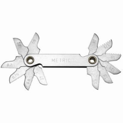 Picture of Screw Pitch Gauge Metric 0.5 - 1.75