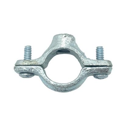Picture of Galvanized-Steel Pipe-Hanger Split-Ring 1/2" Screw Type
