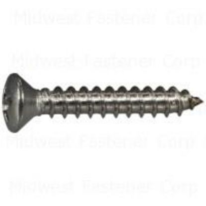 Picture of Sheetmetal-Screw Stainless-Steel #8 x 1"