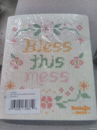 Picture of Bless This Mess Swedish Sponge Cloth