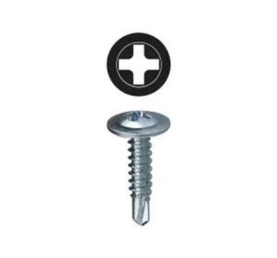 Picture of Sheetmetal-Screw Wafer-Head Screws #8 x 3/4" 1-Pound