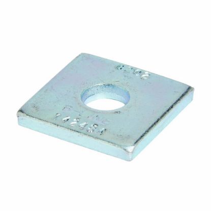 Picture of Square-Washer Zinc-Plated Mild-Steel 1-5/8" 9/16" Hole for 1/2" Bolt