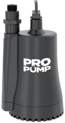 Picture of Utility Pump, 1-phase, 2.6 A, 115 V, 1/4 Hp, 1 In Outlet, 27 Ft Max Head, 2000 Gph, Thermo-plastic