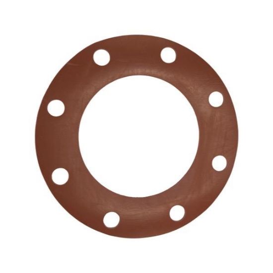 Picture of Companion-flange Gasket Sbr Red 6"