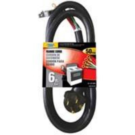 Picture of Range-cord 6/2&8/2 Black 6'