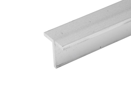 Picture of Tee Aluminum Anodized 1" X 1" X 1/18" X 6'