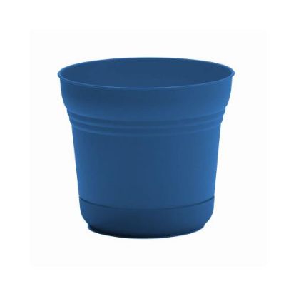 Picture of Plant-pot Plastic Integrated-saucer Classic-blue 12"