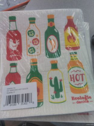 Picture of Hot Sauce Swedish Dishcloth