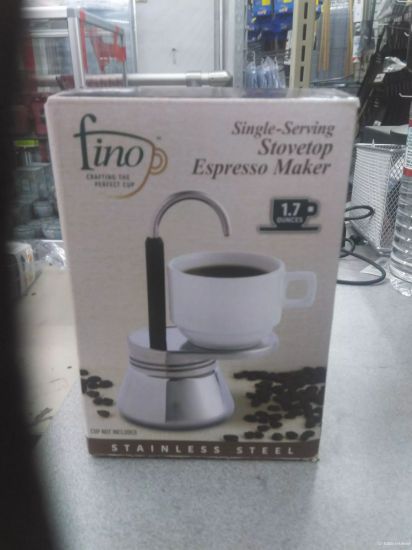 Picture of Ss Single Cup Stovetop Espresso Maker