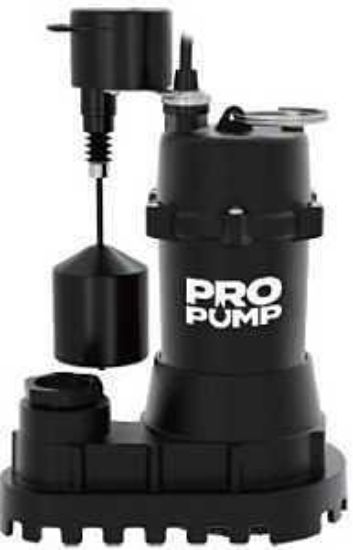 Picture of Sump-pump Submersible Cast-iron 115-volt 1-1/2"-outlet 1/2-hp