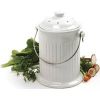 Picture of Ceramic Compost Crock White