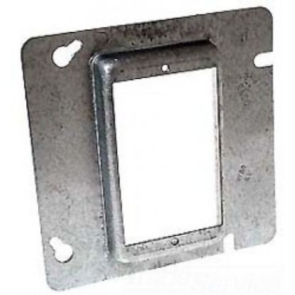 Picture of 4-11/16" Square Steel Electrical-Box-Cover 1-1/4" Rise