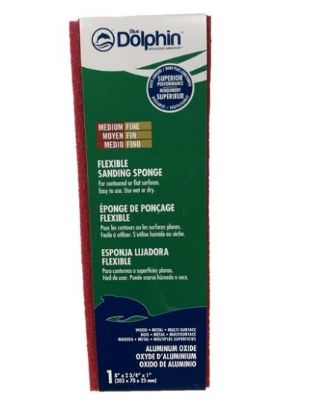 Picture of Sanding-Sponge Medium/coarse-grit 8" X 2-3/4" X 1"