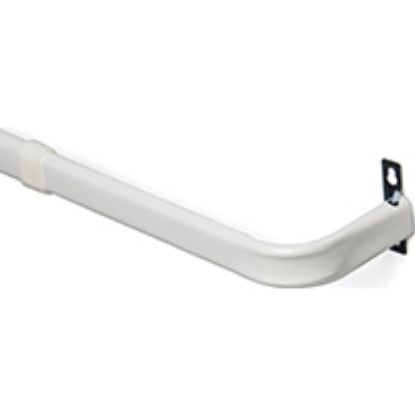 Picture of Window-curtain-rod Steel White 84" - 120"