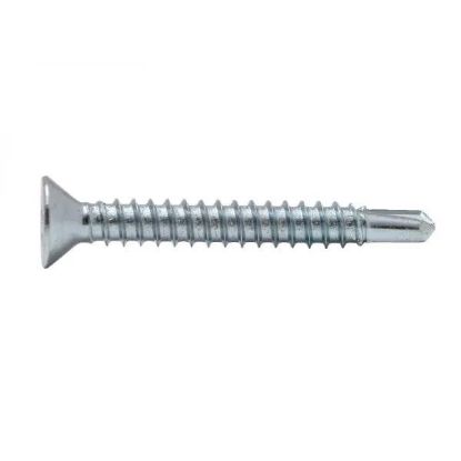 Picture of Sheetmetal-Screw Zinc-Plated Mild-Steel #14 X 1-1/2"
