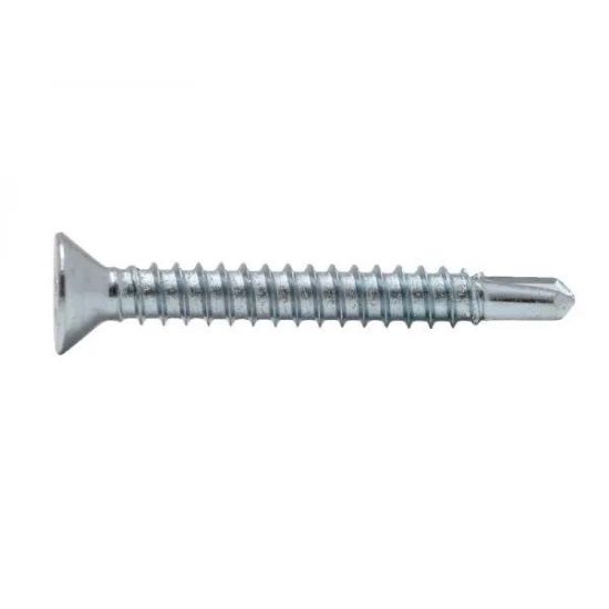 Picture of Sheetmetal-Screw Zinc-Plated Mild-Steel #14 X 1-1/2"