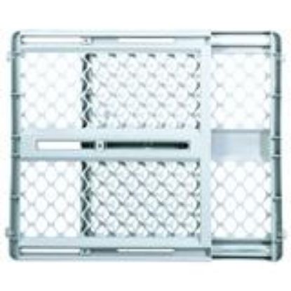 Picture of Standard Pet Gate Plastic Light-gray 26"-42" X 26"