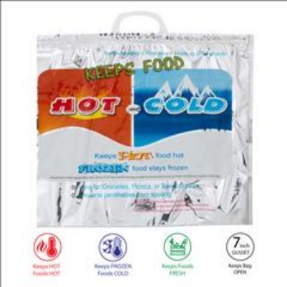 Picture of Reusable Insulated Thermal Hot & Cold Bags 19x15.7inch(7gusset)