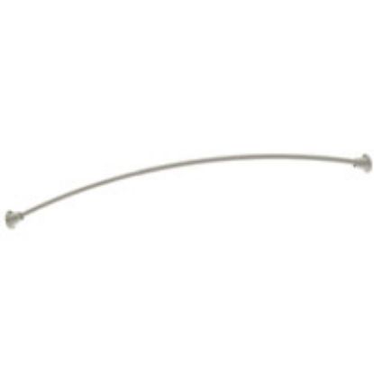Picture of Shower-curtain-rod Stainless-steel Brushed-nickel