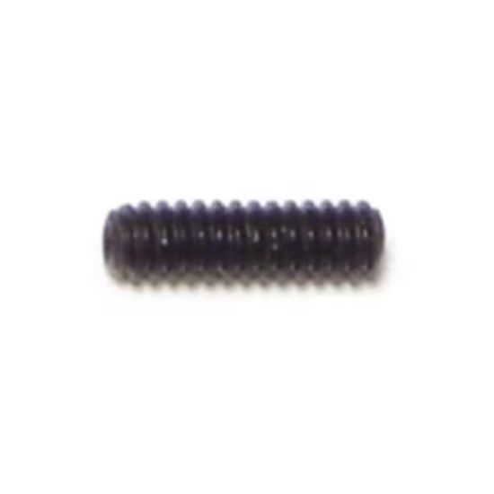 Picture of 4-40 X 3/8" Socket-hex-drive Set-screw Black-oxide-finish