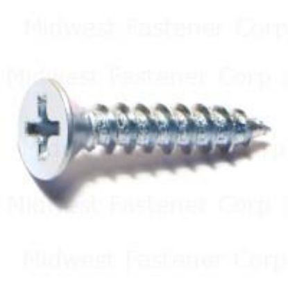 Picture of Sheetmetal-Screw Zinc-Plated #10-Size 1"-Length