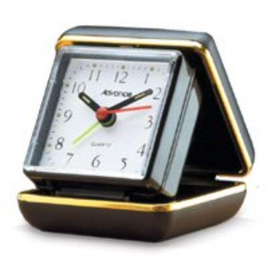 Picture of Alarm-Clock Travel Quartz-movement Analog Battery-operated-aa