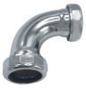 Picture of Slip-Joint-Fitting Double-Slip 90Dr Elbow 1-1/4" Chrome-Plated