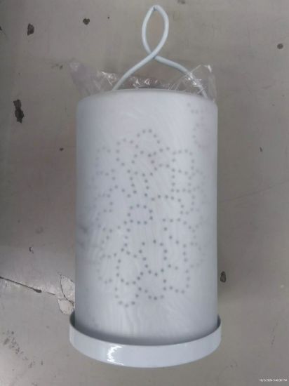 Picture of White Dotted Flower Lantern