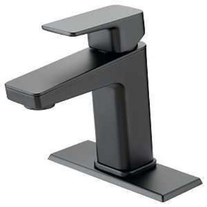 Picture of Lavatory-faucet 1-or-3-hole Matte-black